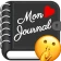 Daily Journal: Diary with lock icon