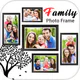 Familie fotoramme icon