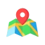 地図と行き方 icon