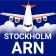 Stockholm Arlanda flygplats icon