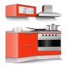 Kitchen Design : Cuisine 3D icon