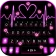 Pink RGB Heart Tastatur icon