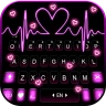 Pink RGB Heart Tastatur icon