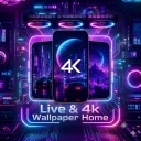 Live & 4k Wallpaper Home icon