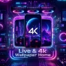 Live & 4k Wallpaper Home icon