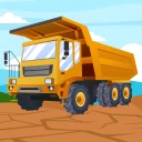 Anleggsmaskiner og lastebiler icon