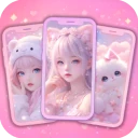 Süße Kawaii Hintergrundbildern icon