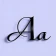 Clavier avec de polices icon