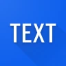 Simple text widget icon