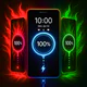 Animation charge de batterie icon