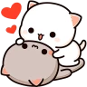 Animated Mochi Cat Stickers icon