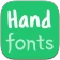 Hand Fonts for FlipFont icon