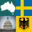 Geografi Quiz: Världens Länder icon