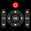 Fjernkontroll for TV icon