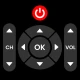Telecommande universelle tv icon