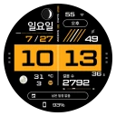 NW109한글: Digital watch face icon