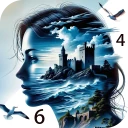 抽象的でシュールな塗り絵ゲーム icon