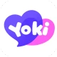 Yoki-Real Chat&Party icon
