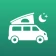 Campernight : aire camping icon