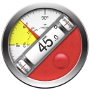 Clinometer + bubble level icon