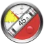 Clinometer + bubble level icon