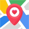 Sijainnin tallennus - Jaa GPS icon