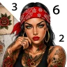 Rebel Color Paint By Number icon