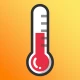 Nøyaktig innendørstermometer icon