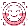 顔面偏差値、AI顔診断、似てる芸能人：FaceChecker icon