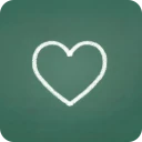 手書き黒板メッセージ共有ウィジェット - Chalkee icon