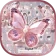 Simple Pink Butterfly Theme icon