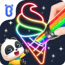 아기팬더의 형광 낙서 게임 icon