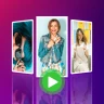 Fotovideomaker med musikk icon