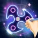 Glow Finger Spinner Art App icon