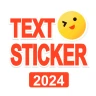 TextSticker 2026 WAStickerApps icon