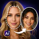 AI gesichtstausch-deepfake app icon