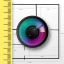 Mesure distance Mètre Plan 3D icon