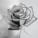 Tattoo stencil maker icon