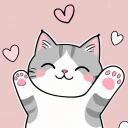 귀여운 고양이 전화 테마 icon
