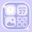 テーマ: アイコン変更 , ウィジェット icon
