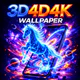 3D 4D 4K Live Wallpaper icon