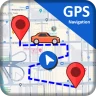 GPS-navigering Karta, trafik icon