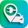EV charging stations Map Trip icon