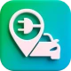 EV charging stations Map Trip icon