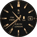 Gold Classic 1 WF Wear OS 5+ icon