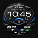 MD318 3D Digital Watch Face icon