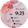 NXV01 Flower bloom watch face icon