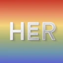 HER Lesbian, bi & queer dating icon