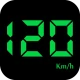 GPS speedometer icon