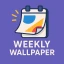 Weekly Wallpaper icon